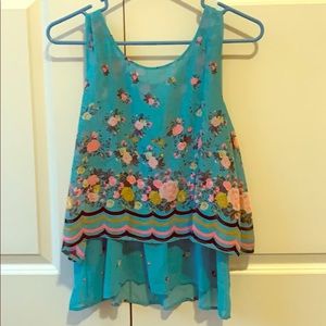 Flower tank top